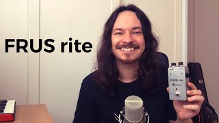 Video thumbnail for Frusrite | John Frusciante | JF Effects | Ferri Custom FX | Fuzz | by Lucas Moser