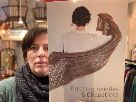 Introducing you to the new book Knitting Needles and Chopsticks by Isager Yarns