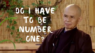 Do I have to be number one?