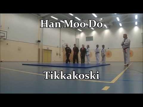 Tikkakosken Han Moo Do lajinäytös 2015