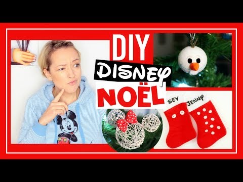 DIY NOËL Facile : Deco DISNEY (DIY Challenge)