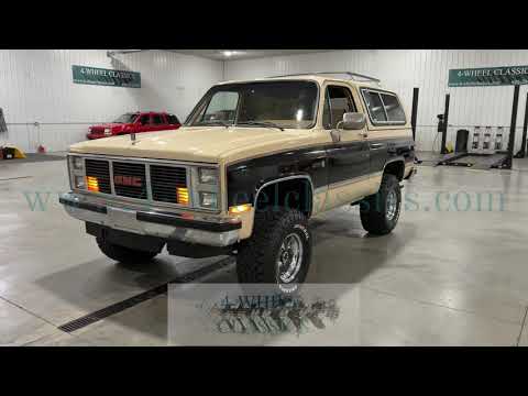 1986 GMC Jimmy (CC-2024494) for sale in Holland , Michigan