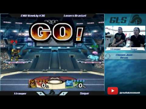 CMU Weekly 36 - Xtrooper (Marth/Falcon) vs. Sugar (Ivysaur)