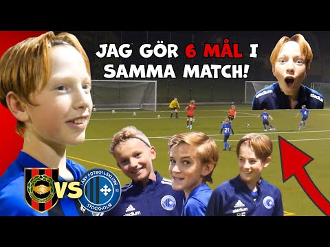 IMMEBOZZ GÖR 6 MÅL I SAMMA MATCH!! | IF Brommapojkarna-Täby FK (P09)