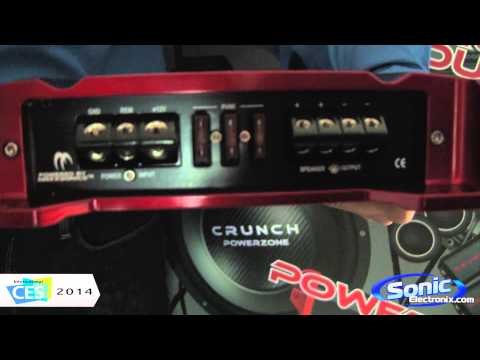 Crunch PZX Series Amplifiers | CES 2014