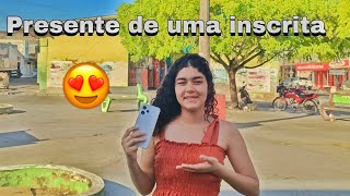 GANHEI O MELHOR PRESENTE DE UMA INSCRITA😍 CHOREI MUITO 😭❤️