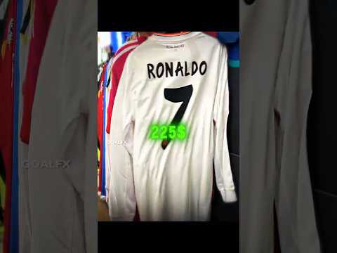 Most Expensive Ronaldo Jersey 💸