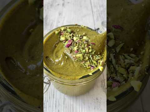 Creamy homemade pistachio butter (1 INGREDIENT!!)