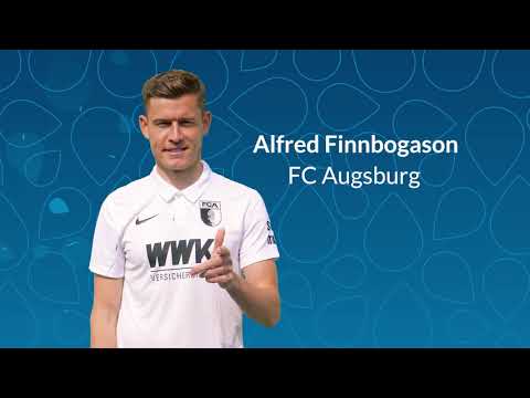 Gemeinsam nachhaltig: FCA-Fußballprofi Alfred Finnbogason