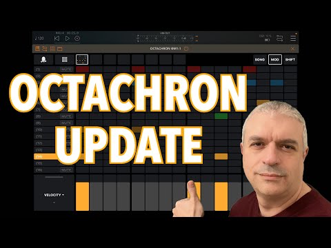 iOS Octachron Midi Drum Sequencer - Tutorial: iPhone Support, 16 Parts…