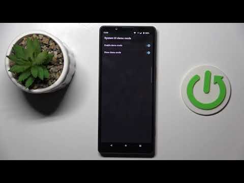 How to Enable / Disable Demo Mode on Sony Xperia 5 V - Show Demo Mode