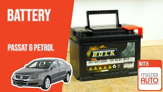 Youtube thumbnail of video "How to replace the car battery Passat 6 1.8 TSI 🔋"