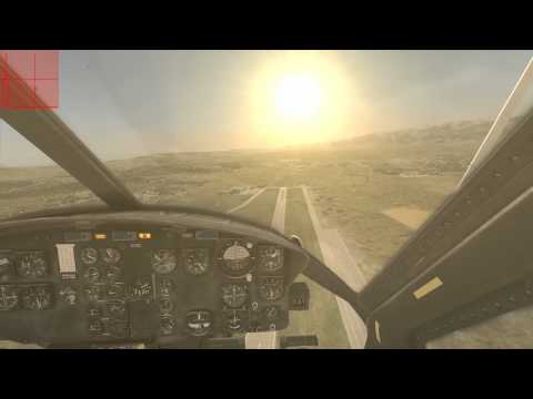 DCS UH1 Huey Autorotation