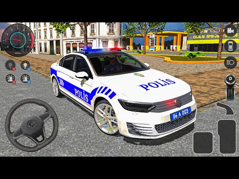 Volkswagen Passat Turkish Police Car Driving Game - Police Game 2026 #206 - Android GamePlay