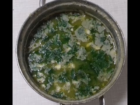 Soup of seakale beet and oatmeal flakes by Vege Wolf