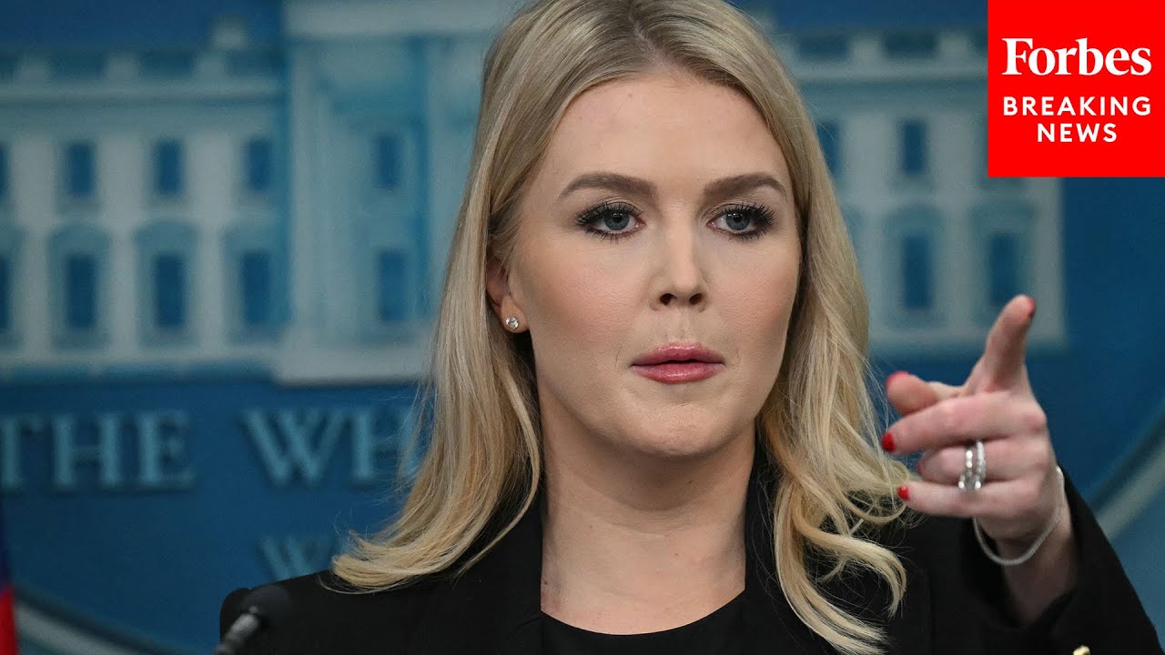 BREAKING NEWS: Karoline Leavitt Holds Press Briefing After Trump Proposes U.S. Takeover Of Gaza
