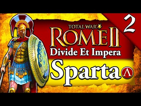 EPIRUS ATTACKS WITH ELEPHANTS! Total War Rome 2: DEI: Sparta Campaign Gameplay #2