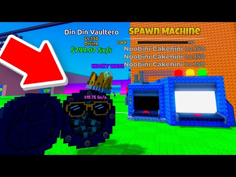 I Fused 100 BRAINROTS with SPAWN MACHINE IN ESCAPE TSUNAMI FOR BRAINROTS