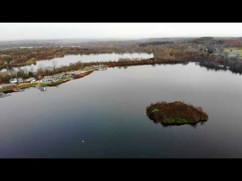 Houses & Lakes, Ringwood, UK - 4K