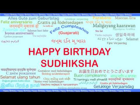 Sudhiksha   Languages Idiomas - Happy Birthday