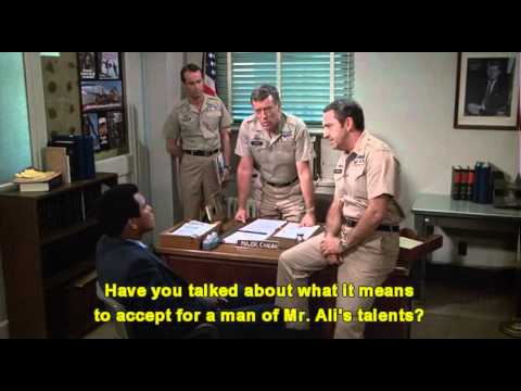 Muhammad Ali - clip from The Greatest (1977) starring Ali himself