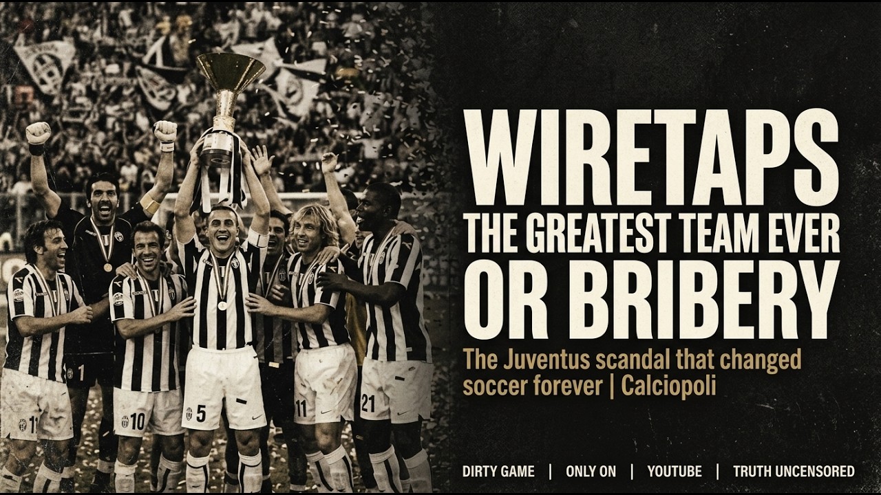 The Phone Calls That Destroyed Juventus: Inside Moggi's Referee Network