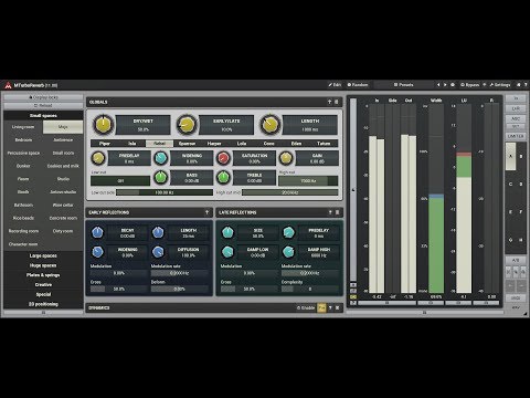 Reverb design using MTurboReverb #3 - Dampening, modulation and polymorphic algorithms