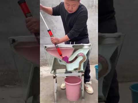 How to unblock drains quickly with high-pressure tools - Ultra Burst High-Pressure Drain Unblocker⁠