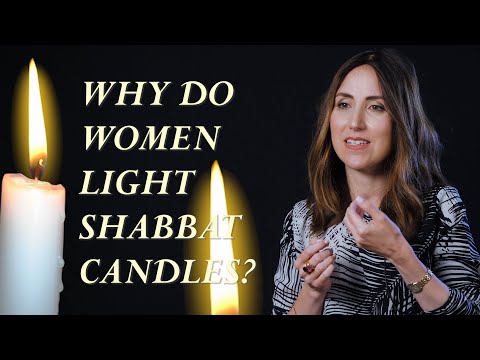 YouTube video about: Why cover eyes when lighting shabbat candles?