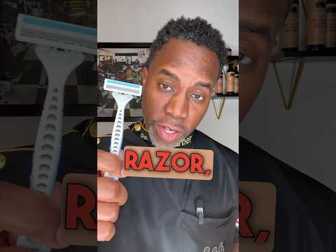 BLACK MEN SHOULD NOT USE RAZORS #shaving #shavingtips #razor #sensitiveskin