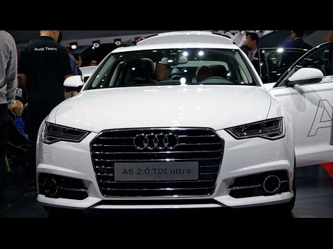 Audi A6 2.0 TDI ultra (2015) Walkaround at the IAA 2015 in Frankfurt, Germany
