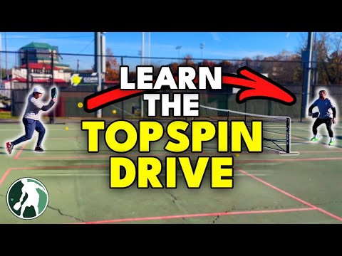 HOW to Hit a Topspin Drive | The Pickleball Clinic