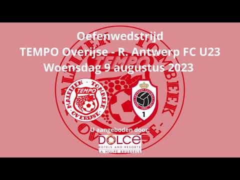Oefenwedstrijd TEMPO Overijse - R  Antwerp FC U23