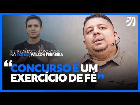 Born and raised in the favela, approved in the TCE GO exam and did not feel capable of passing - ...