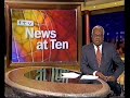 Promo For ITV News At Ten With Trevor McDonald
