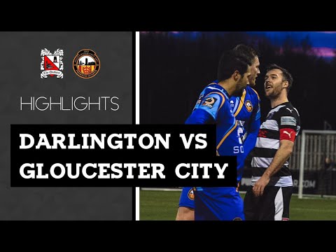 Darlington 2-1 Gloucester City - Vanarama National League North - 2019/20