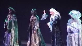EFX starring Tommy Tune opening number with Masters of Time, Magic, Spirit & Laughter
