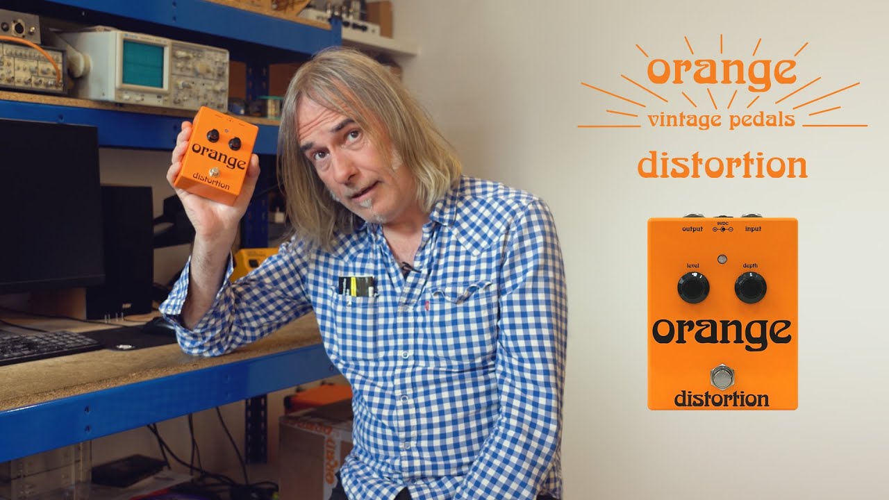 Orange Distortion Pedal (Made in UK)