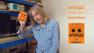Orange Distortion Pedal - An introduction with designer Ade Emsley