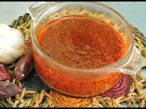 Salsa de chile catarina, frita.- RecetasdeLuzMa.