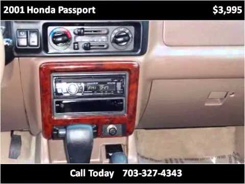 2001 Honda Passport Used Cars Chantilly VA