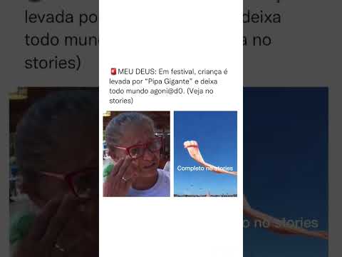 PIPA GIGANTE LEVANTA CRIANÇA A UMA ALTURA DE 30 METROS #pipa #praia #crianças #voar #viral #noticias
