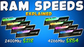 RAM EXPLAINED 2019 - Whats The Best RAM - How Much RAM You Need - Does RAM Speed Matter & Benchmarks
