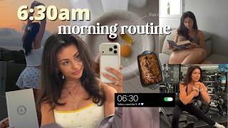 how I found a 6:30am morning routine that calms my nervous system (from overwhelm & stress)