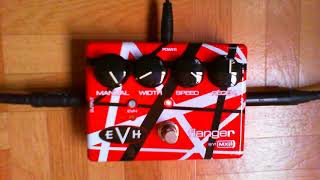 Video thumbnail for MXR EVH 35th Anniversary Flanger by DavidL