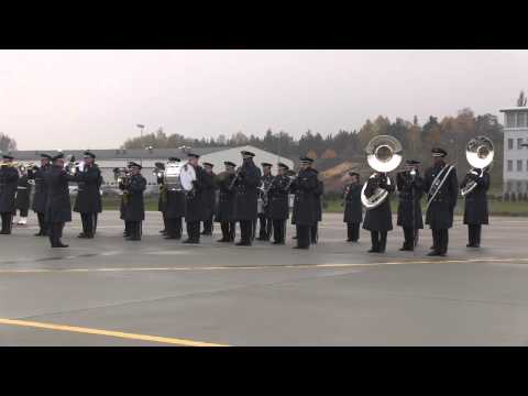 The USAFE Band plays the Air Force Song