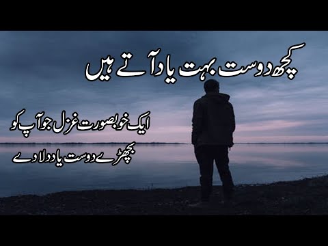 Kuch Dost Bohot Yaad Aatay Hain | Urdu Ghazal on Friendship | Friendship Poetry in Urdu