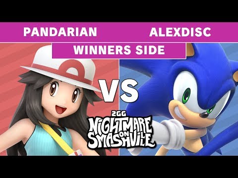 2GG NoS - Pandarian (PkmTrainer) Vs XTR | AlexDisc (Sonic) Winners Pools B - Smash Ultimate