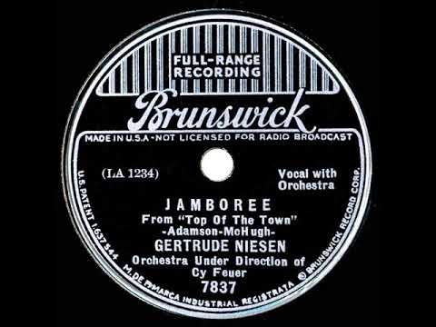 1937 Gertrude Niesen - Jamboree