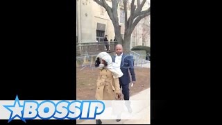 Nicki Minaj's Brother, Jelani Maraj Leaving Courthouse After Being Charged With Raping 12 Year Old